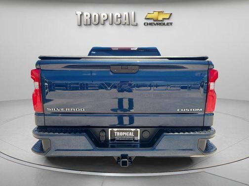 Northsky Blue Metallic 2021 Chevrolet Silverado 1500 Custom