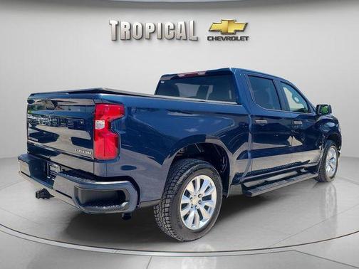 Northsky Blue Metallic 2021 Chevrolet Silverado 1500 Custom