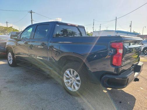 Northsky Blue Metallic 2021 Chevrolet Silverado 1500 Custom