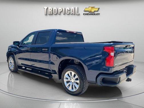 Northsky Blue Metallic 2021 Chevrolet Silverado 1500 Custom