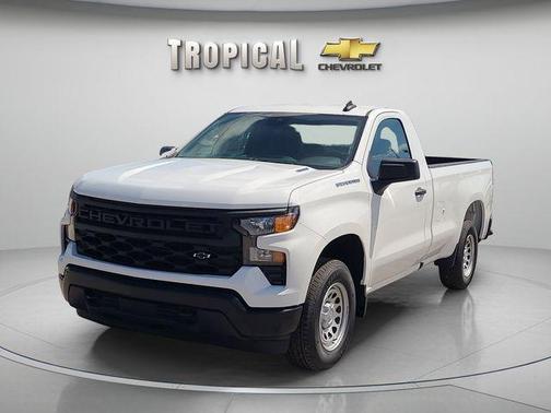 Summit White 2026 Chevrolet Silverado 1500 WT