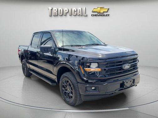 Black 2024 Ford F-150 XLT