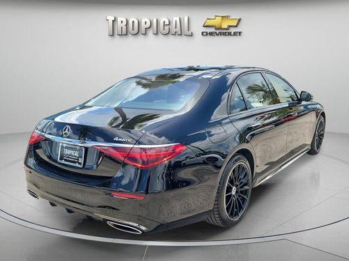 Black 2023 Mercedes-Benz S-Class S 580 4MATIC
