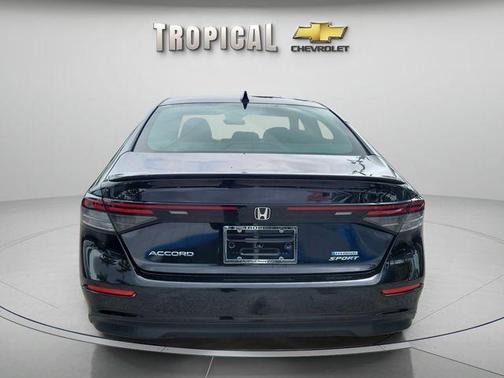 Black 2024 Honda Accord Hybrid Sport