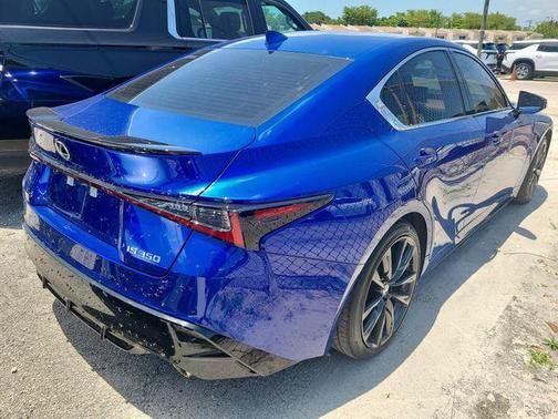 Blue 2024 Lexus IS 350 F SPORT Design