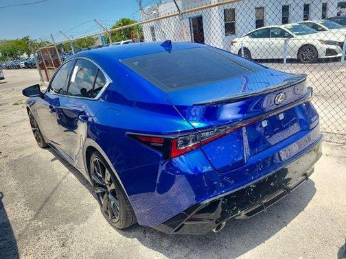 Blue 2024 Lexus IS 350 F SPORT Design