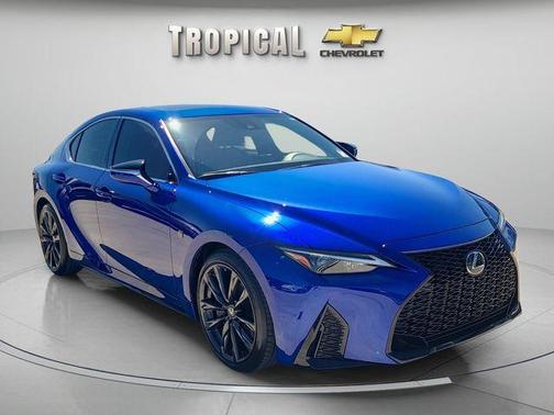Blue 2024 Lexus IS 350 F SPORT Design