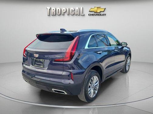 Midnight Sky 2024 Cadillac XT4 Premium Luxury