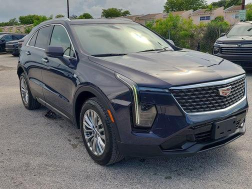 Midnight Sky 2024 Cadillac XT4 Premium Luxury