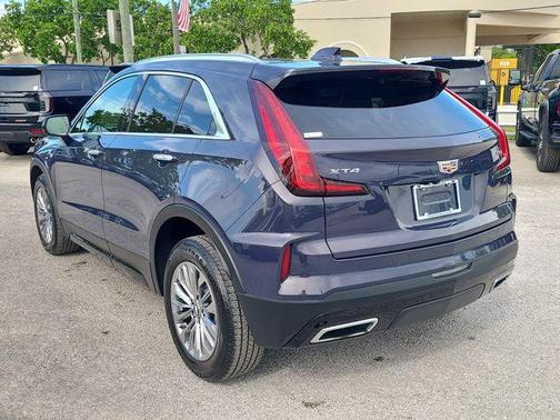 Midnight Sky 2024 Cadillac XT4 Premium Luxury