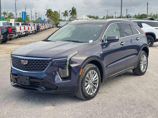 Midnight Sky 2024 Cadillac XT4 Premium Luxury