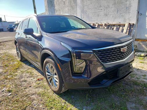 Midnight Sky 2024 Cadillac XT4 Premium Luxury