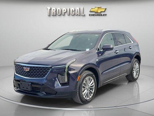 Midnight Sky 2024 Cadillac XT4 Premium Luxury