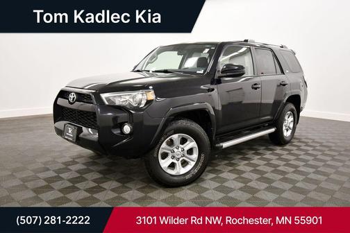 Midnight Black Metallic 2019 Toyota 4Runner SR5