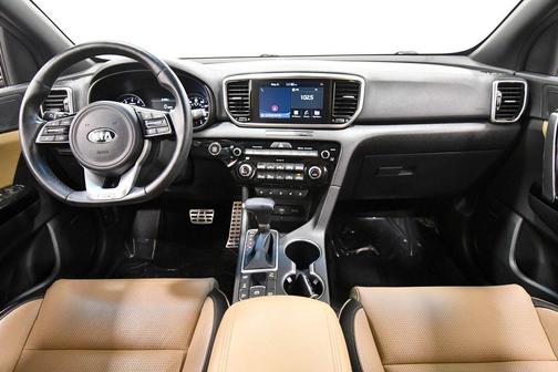 Black Cherry 2021 Kia Sportage SX Turbo
