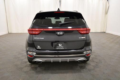 Black Cherry 2021 Kia Sportage SX Turbo