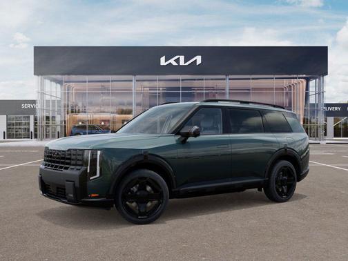 Black Jade Green 2027 Kia Telluride Hybrid X-Line SX