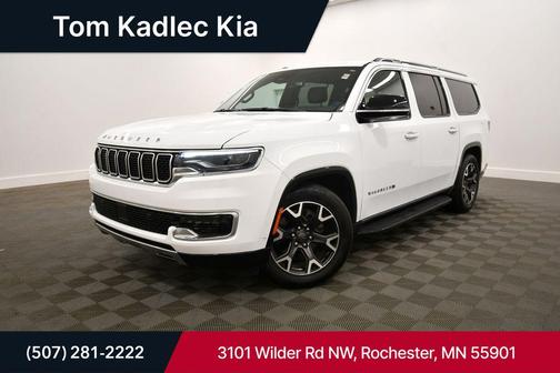 Bright White Clearcoat 2024 Jeep Wagoneer L Series III 4x4