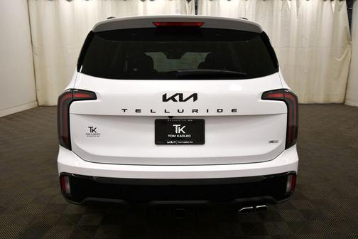 Glacial White Pearl 2025 Kia Telluride SX X-Line