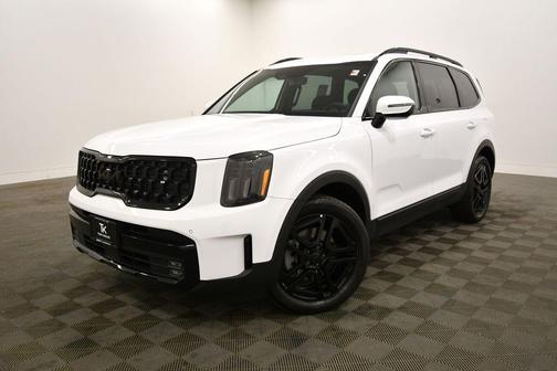 Glacial White Pearl 2025 Kia Telluride SX X-Line