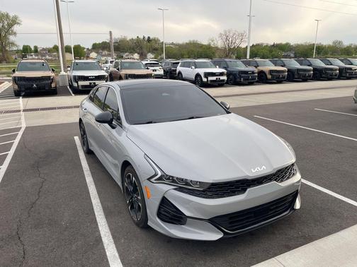 Wolf Gray 2023 Kia K5 GT-Line