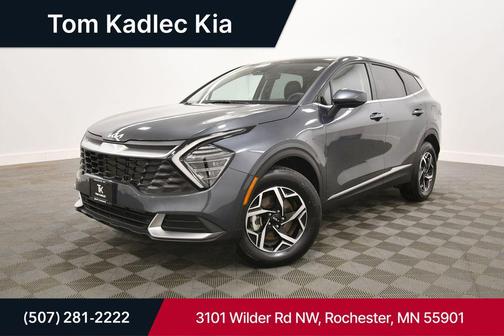 Gravity Gray 2025 Kia Sportage LX