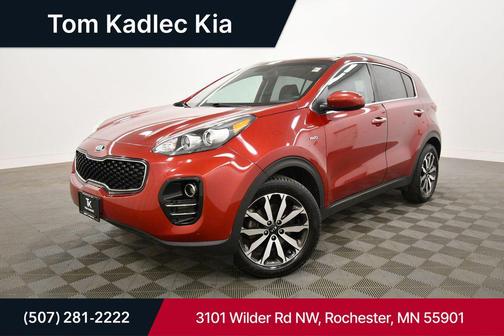 Hyper Red 2017 Kia Sportage EX