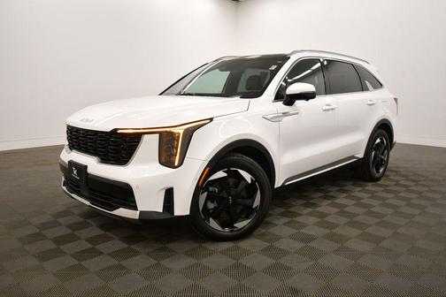 Snow White Pearl 2025 Kia Sorento Plug-In Hybrid SX Prestige