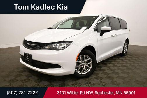 Bright White Clearcoat 2023 Chrysler Voyager LX Passenger Van