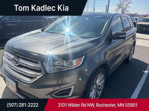 Magnetic 2017 Ford Edge Titanium