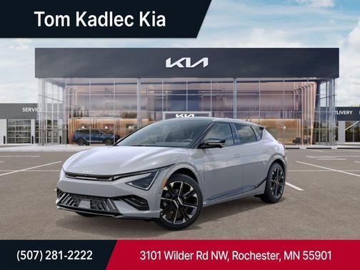 Wolf Gray 2025 Kia EV6 GT-Line AWD