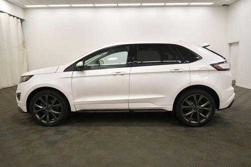 White Platinum 2018 Ford Edge Sport