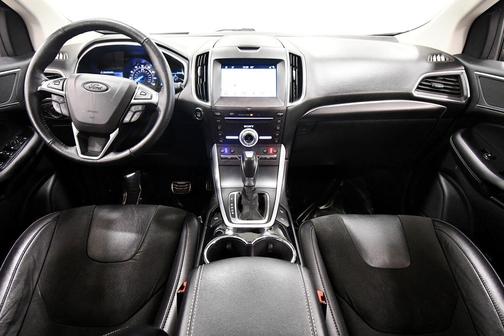 White Platinum 2018 Ford Edge Sport