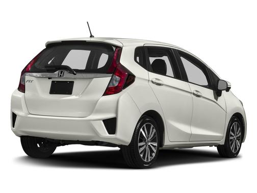 Red 2017 Honda Fit EX