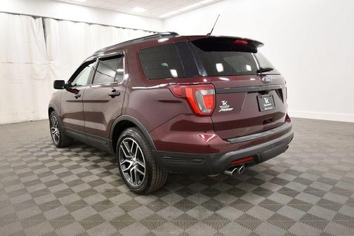 Burgundy Velvet Metallic Tinted Clearcoat 2018 Ford Explorer Sport