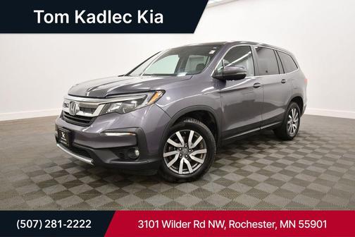 Modern Steel Metallic 2019 Honda Pilot EX-L