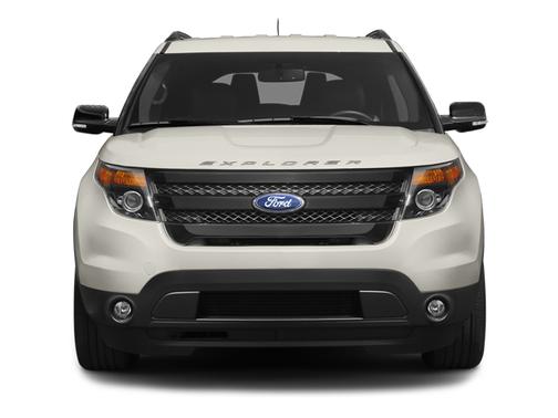 White Platinum Clearcoat Metallic 2013 Ford Explorer Sport