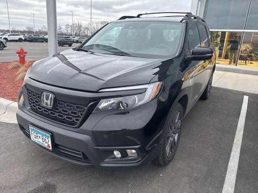 Black 2020 Honda Passport AWD EX-L