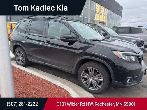 Black 2020 Honda Passport AWD EX-L