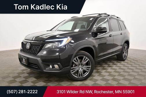 Black 2020 Honda Passport AWD EX-L