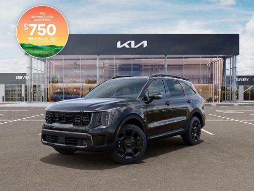 Ebony Black 2026 Kia Sorento SX