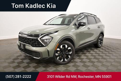 Jungle Green 2023 Kia Sportage X-Line