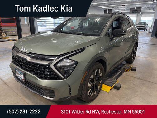 Jungle Green 2023 Kia Sportage X-Line