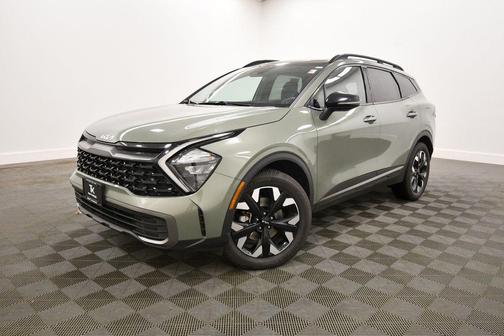 Jungle Green 2023 Kia Sportage X-Line