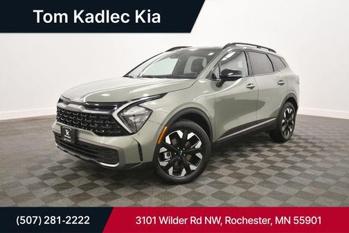 Jungle Green 2023 Kia Sportage X-Line