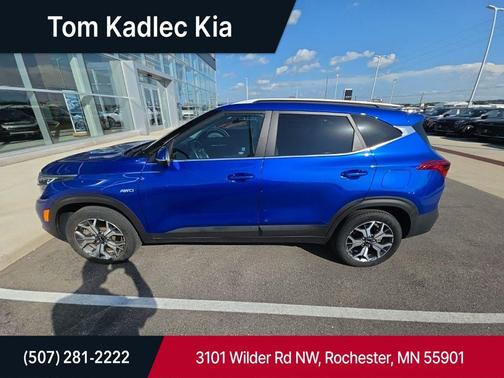 Neptune Blue 2023 Kia Seltos EX