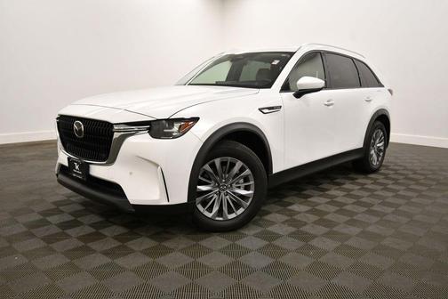 Rhodium White Premium 2025 Mazda CX-90 3.3 Turbo Preferred