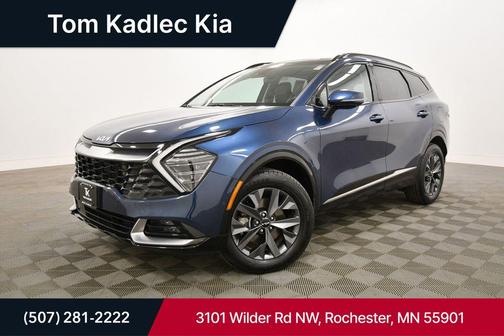 Vesta Blue 2025 Kia Sportage Hybrid SX-Prestige