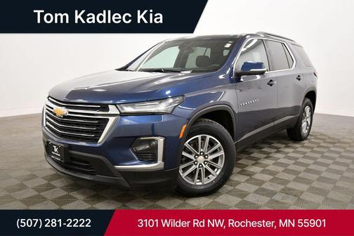 Northsky Blue Metallic 2023 Chevrolet Traverse LT Cloth