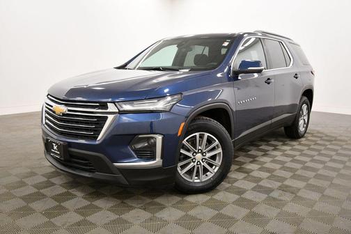 Northsky Blue Metallic 2023 Chevrolet Traverse LT Cloth